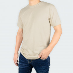 Camiseta para hombre cuello redondo BÁSICA en color Nude