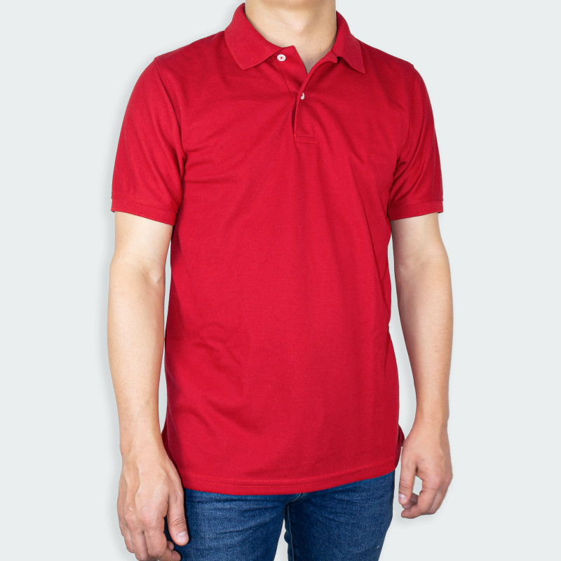 Camiseta tipo polo básica