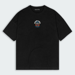 Camiseta oversize para hombre con estampado de PUMA en color Negro
