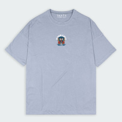 Camiseta oversize para hombre con estampado de PUMA en color Gris