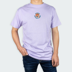 Camiseta para hombre con estampado de TIGRE en color Lila