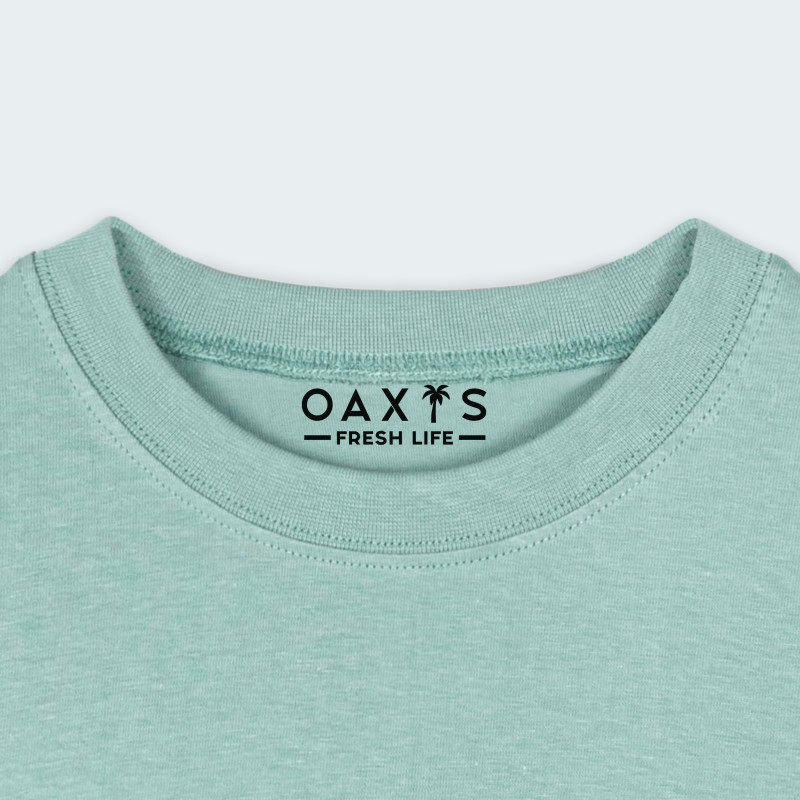 Camiseta oversize con estampado de ROSA