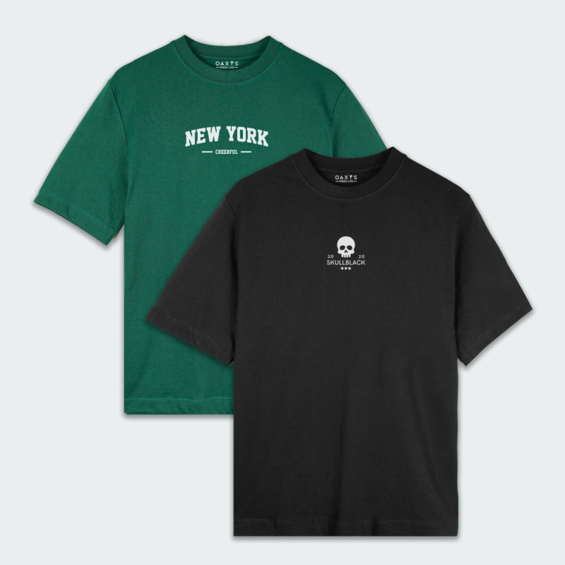 Combo de 2 Camisetas Estampadas