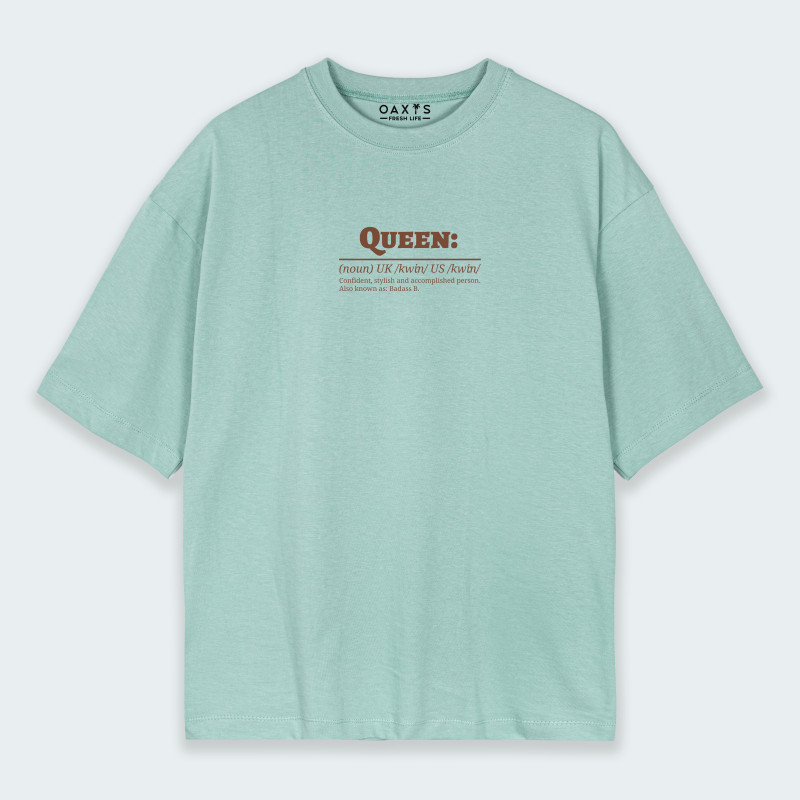 Camiseta oversize QUEEN