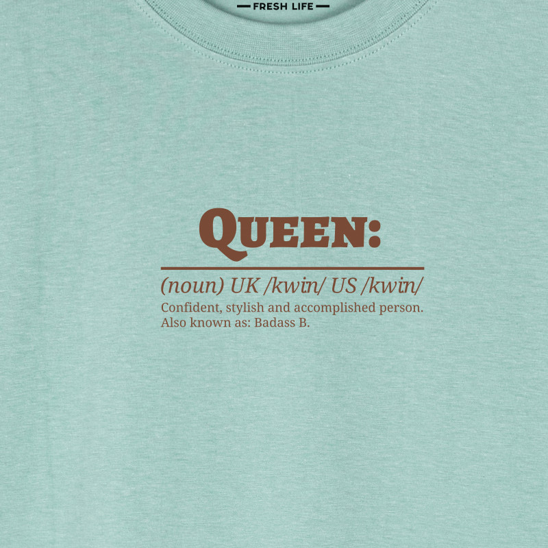 Camiseta oversize QUEEN