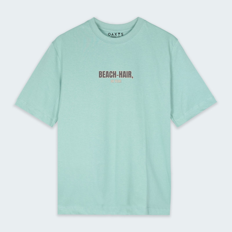 Camiseta regular fit  con estampado de BEACH