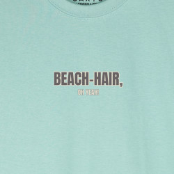 Camiseta regular fit  con estampado de BEACH