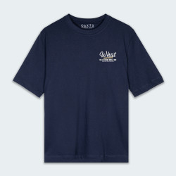 Camiseta para hombre LETRAS WHAT