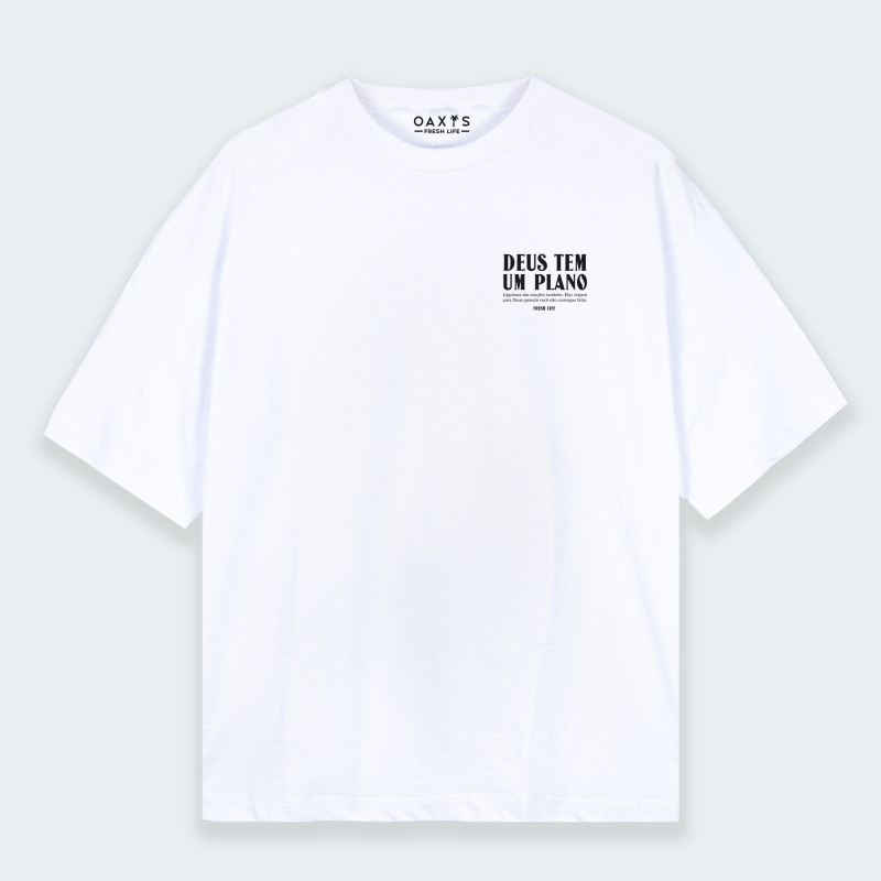 Camiseta oversize para hombre DEUS TEM