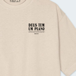 Camiseta oversize para hombre DEUS TEM