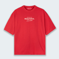 Camiseta oversize BEAUTIFUL