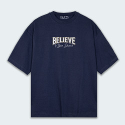 Camiseta oversize para hombre  BELIEVE