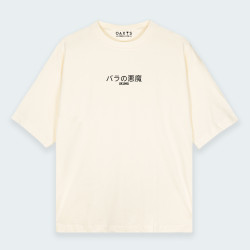 Camiseta oversize cuello redondo AKUMA