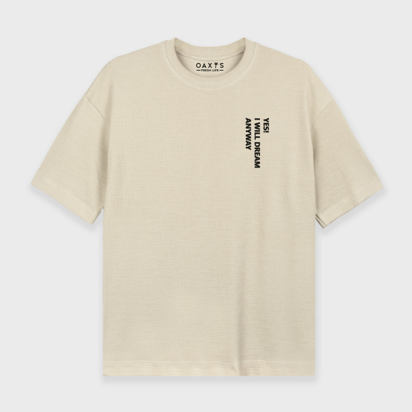 Camiseta regular fit texturizada WILL DREAM