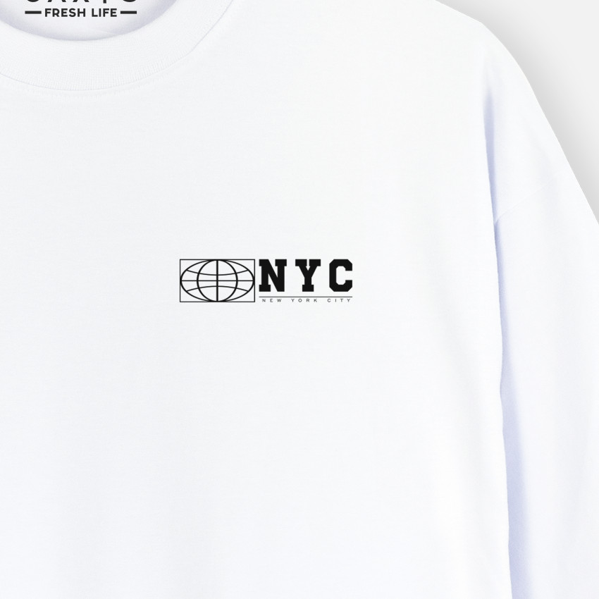 Camiseta para hombre oversize NYC