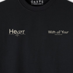 Camiseta oversize para hombre HEART