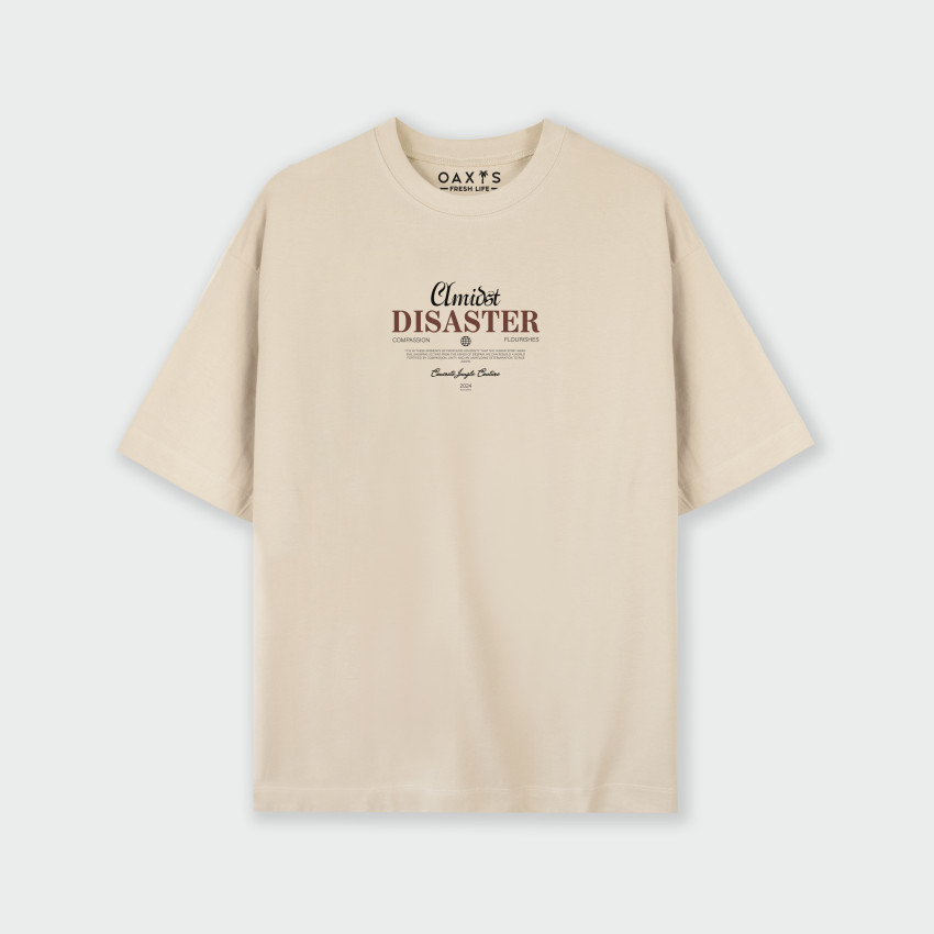 Camiseta para hombre oversize DISASTER
