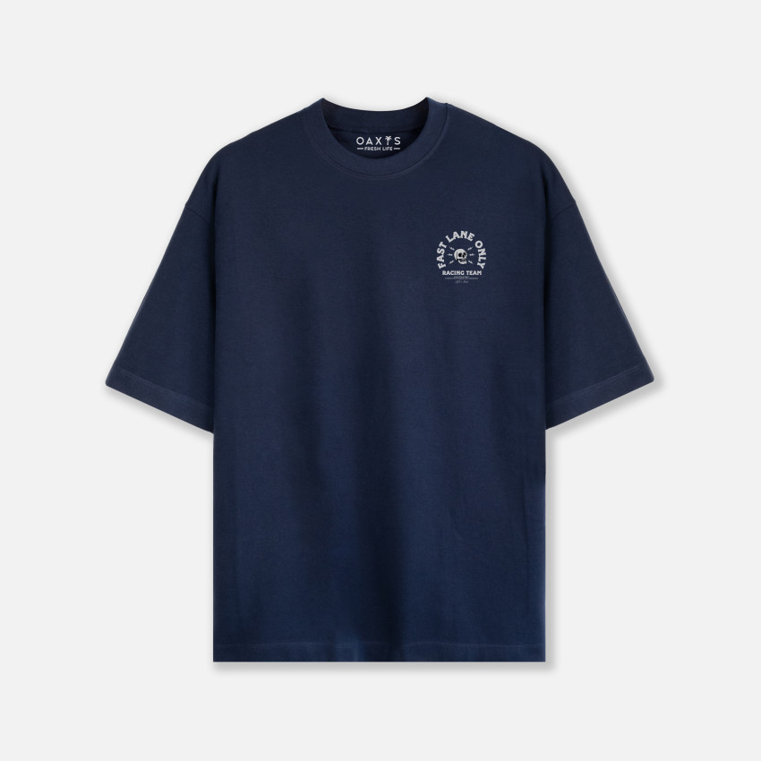 Camiseta oversize para hombre CALAVERA FAST