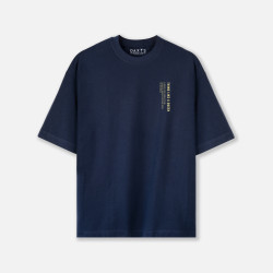 Combo oversize y cargo estampado