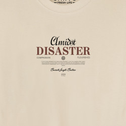 Camiseta para hombre oversize DISASTER