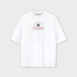 Camiseta para hombre oversize BLACK ROSES