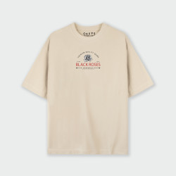 Camiseta para hombre oversize BLACK ROSES