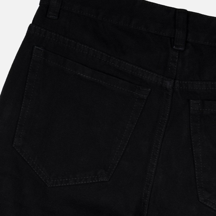 Jean cargo para hombre negro