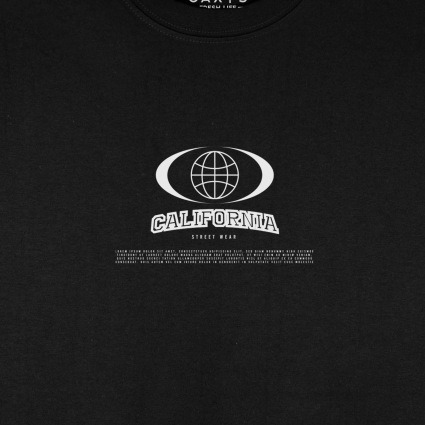 Camiseta para hombre regular fit CALIFORNIA