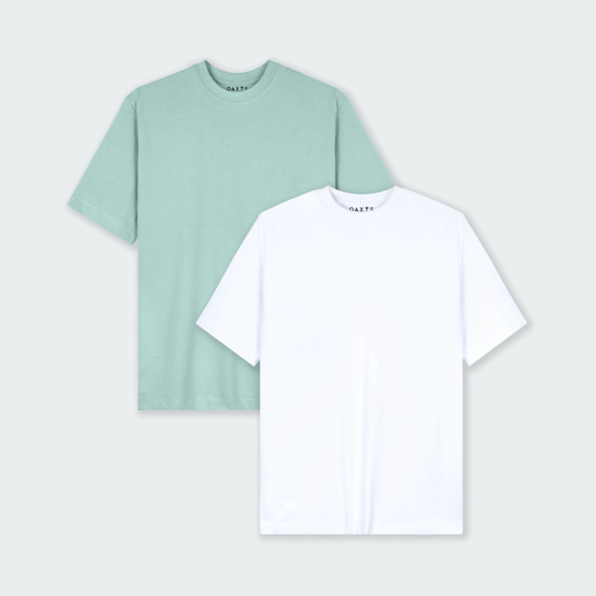 Combo de 2 camisetas regular fit básicas