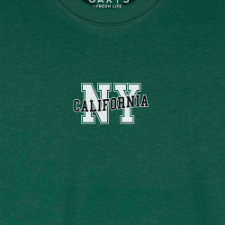 Camiseta para hombre regular fit NY CALIFORNIA