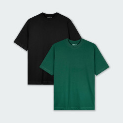 Combo de 2 camisetas regular fit básicas