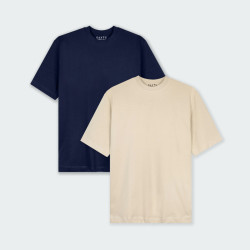 Combo de 2 camisetas regular fit básicas