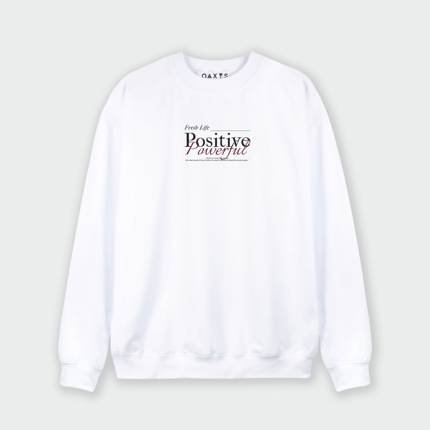 Buzo para hombre LETRAS POSITIVE