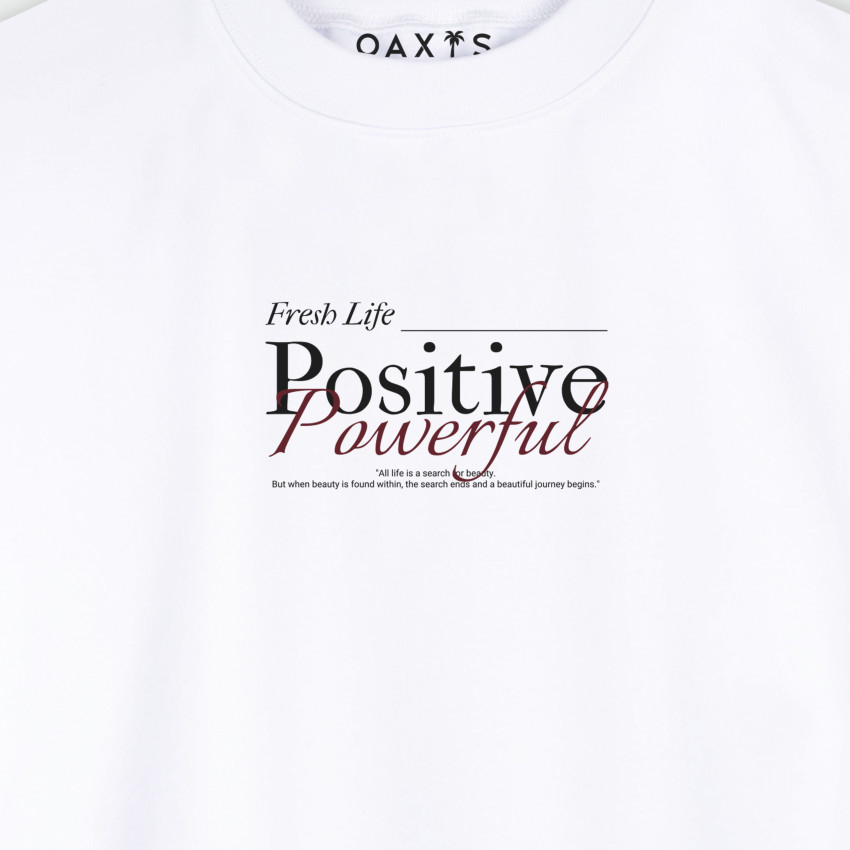 Buzo para hombre LETRAS POSITIVE