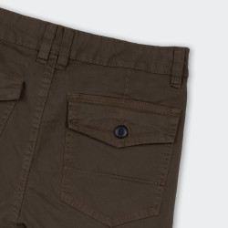 Pantalón Jogger cargo café 