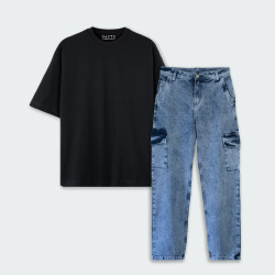 Combo oversize y cargo básico