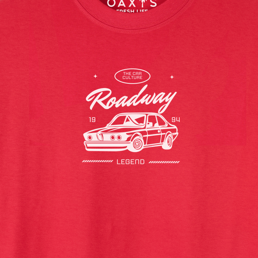 Camiseta para hombre oversize ROADWAY