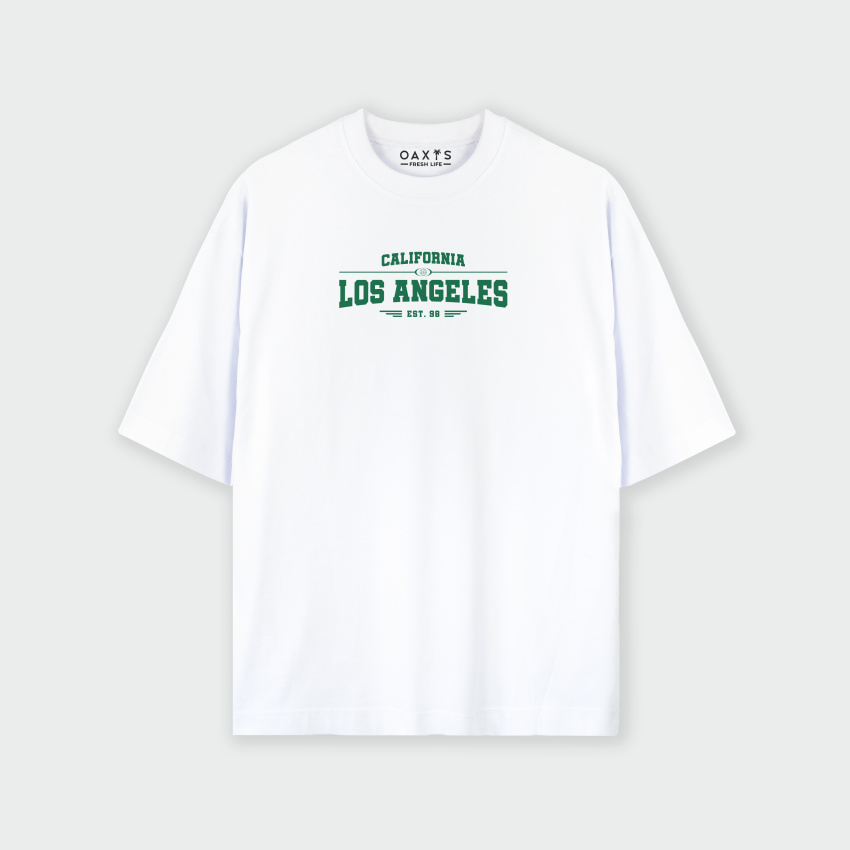 Combo oversize y cargo estampado