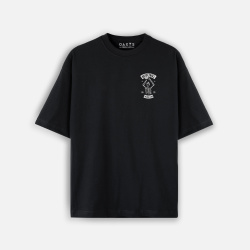 Camiseta oversize para hombre SKULL BASKETBALL