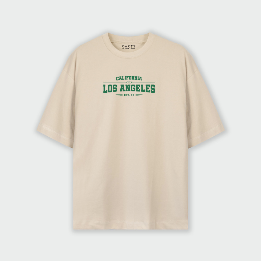 Camiseta oversize para hombre LOS ANGELES