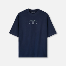 Camiseta oversize con estampado atrás SUPERCHARGE