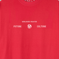 Combo oversize y cargo estampado