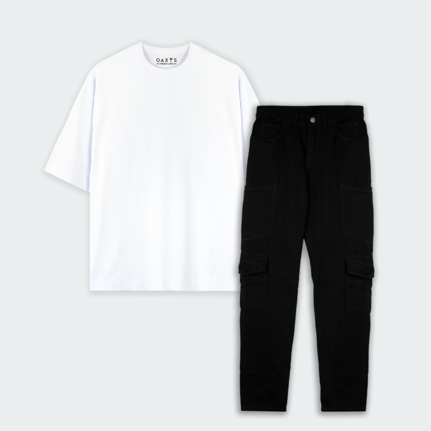 Combo oversize y cargo básico