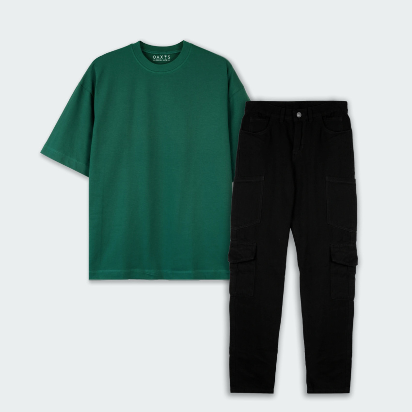 Combo oversize y cargo básico