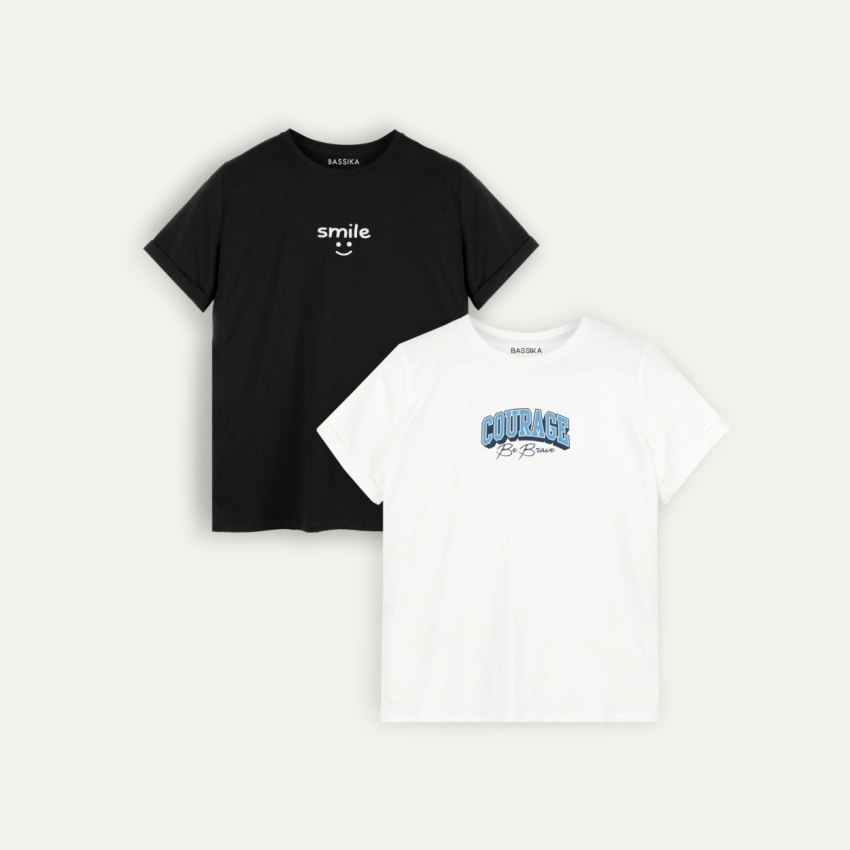 Combo de 2 Camisetas para mujer