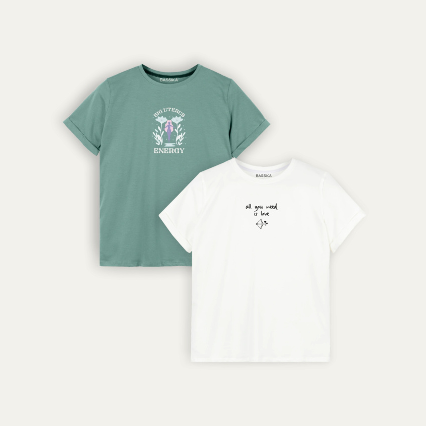 Combo de 2 Camisetas para mujer