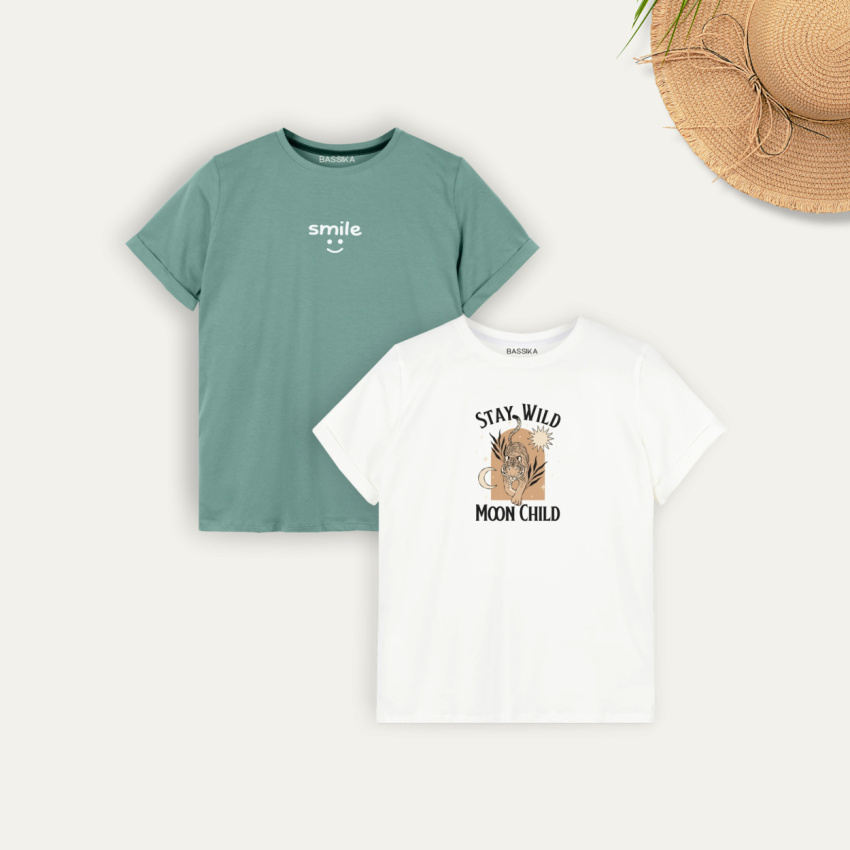 Combo de 2 Camisetas para mujer