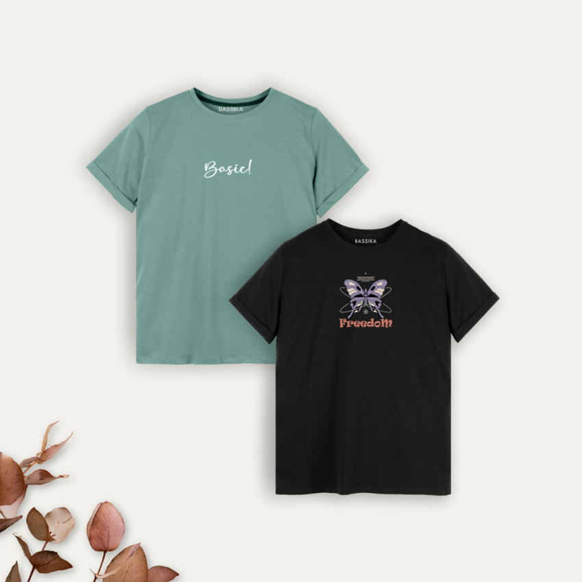 Combo de 2 Camisetas para mujer