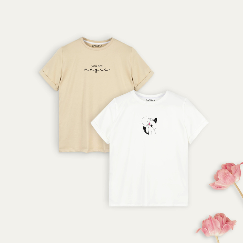 Combo de 2 Camisetas para mujer