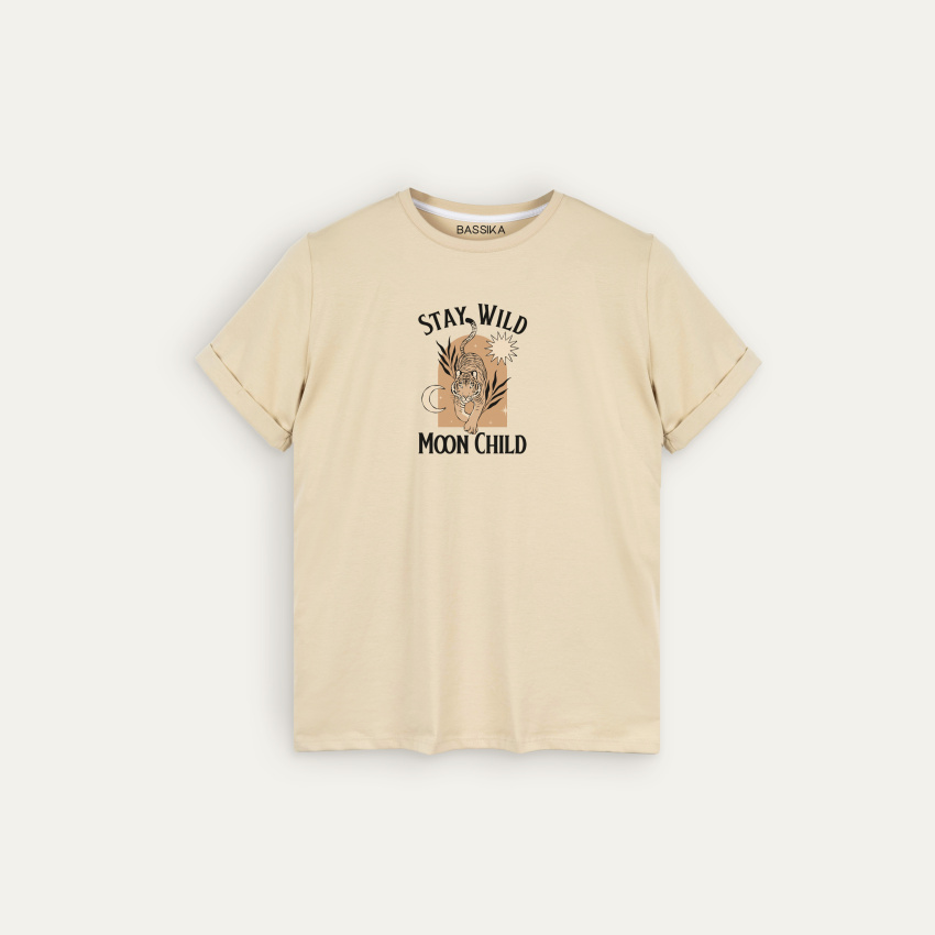 Camiseta Oversize Marca De Ropa Moon Camiseta Para Mujer TIGRE